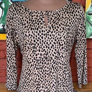 Banana Republic Women's Animal Print Top